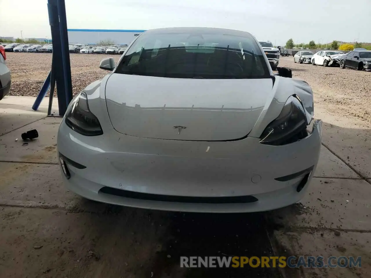 5 Photograph of a damaged car 5YJ3E1EA4MF911364 TESLA MODEL 3 2021