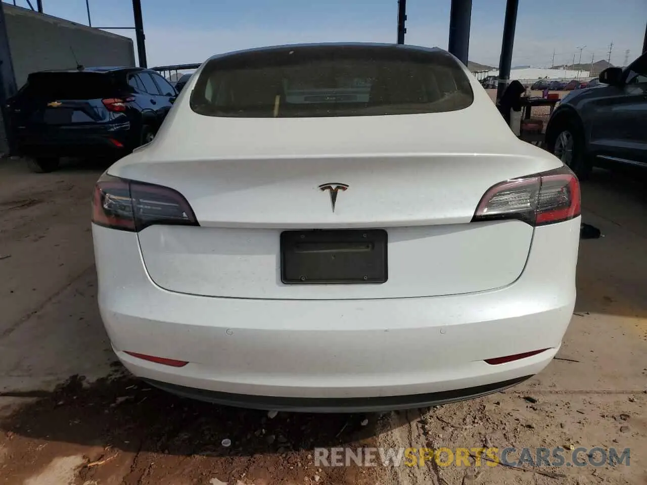 6 Photograph of a damaged car 5YJ3E1EA4MF911364 TESLA MODEL 3 2021