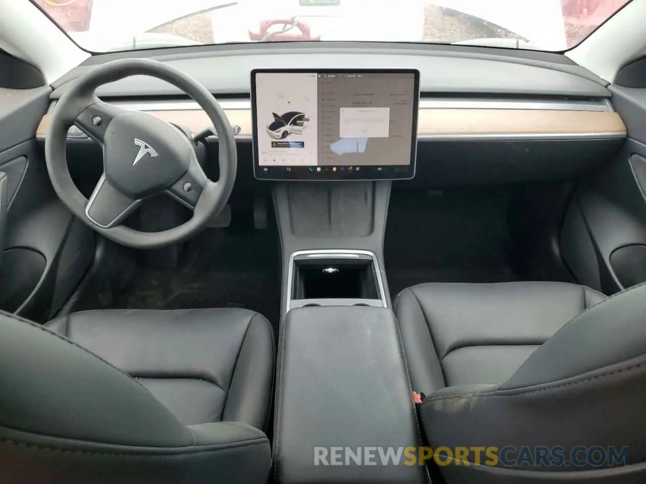 8 Photograph of a damaged car 5YJ3E1EA4MF911364 TESLA MODEL 3 2021