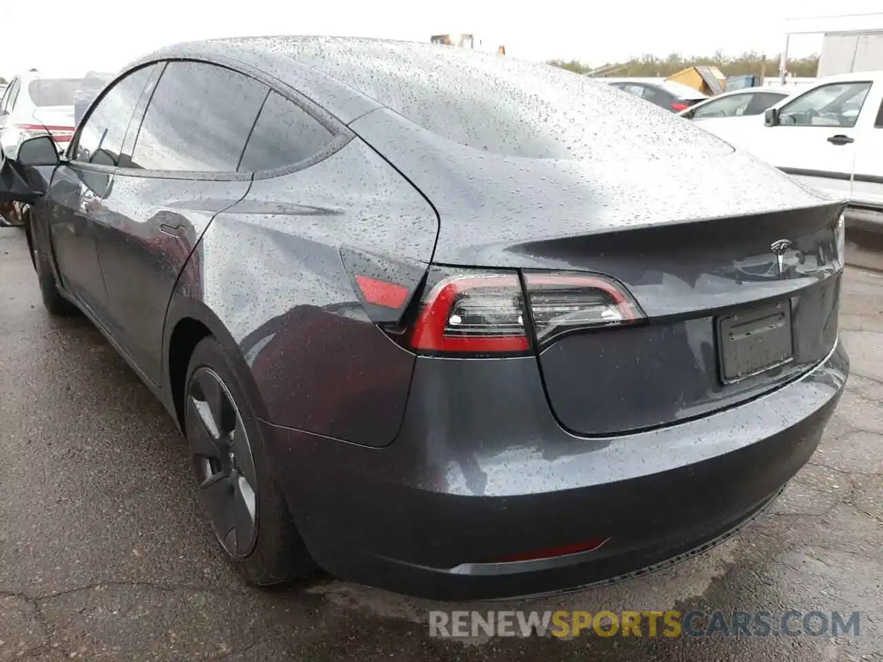 3 Photograph of a damaged car 5YJ3E1EA4MF920727 TESLA MODEL 3 2021