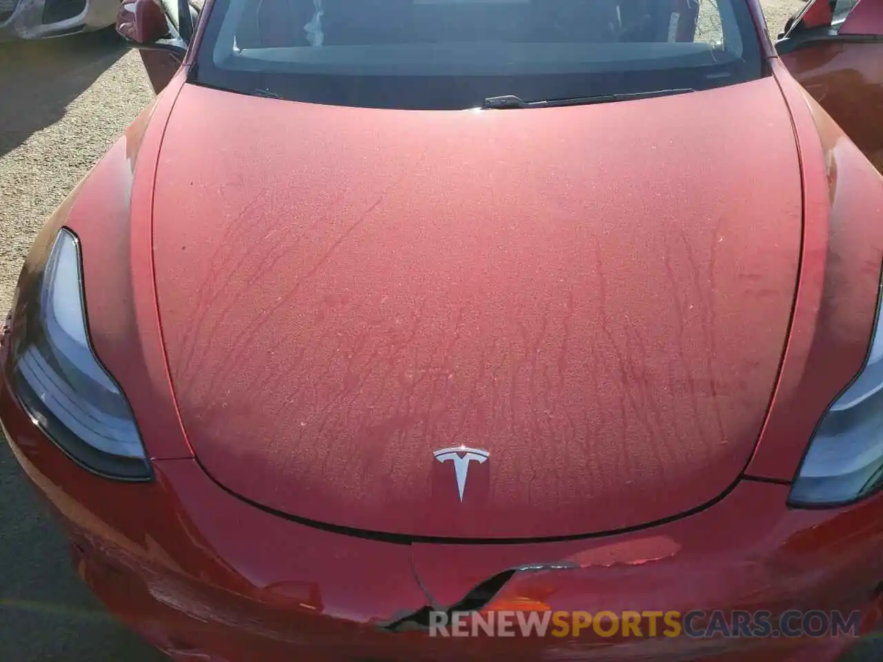 7 Photograph of a damaged car 5YJ3E1EA4MF977719 TESLA MODEL 3 2021