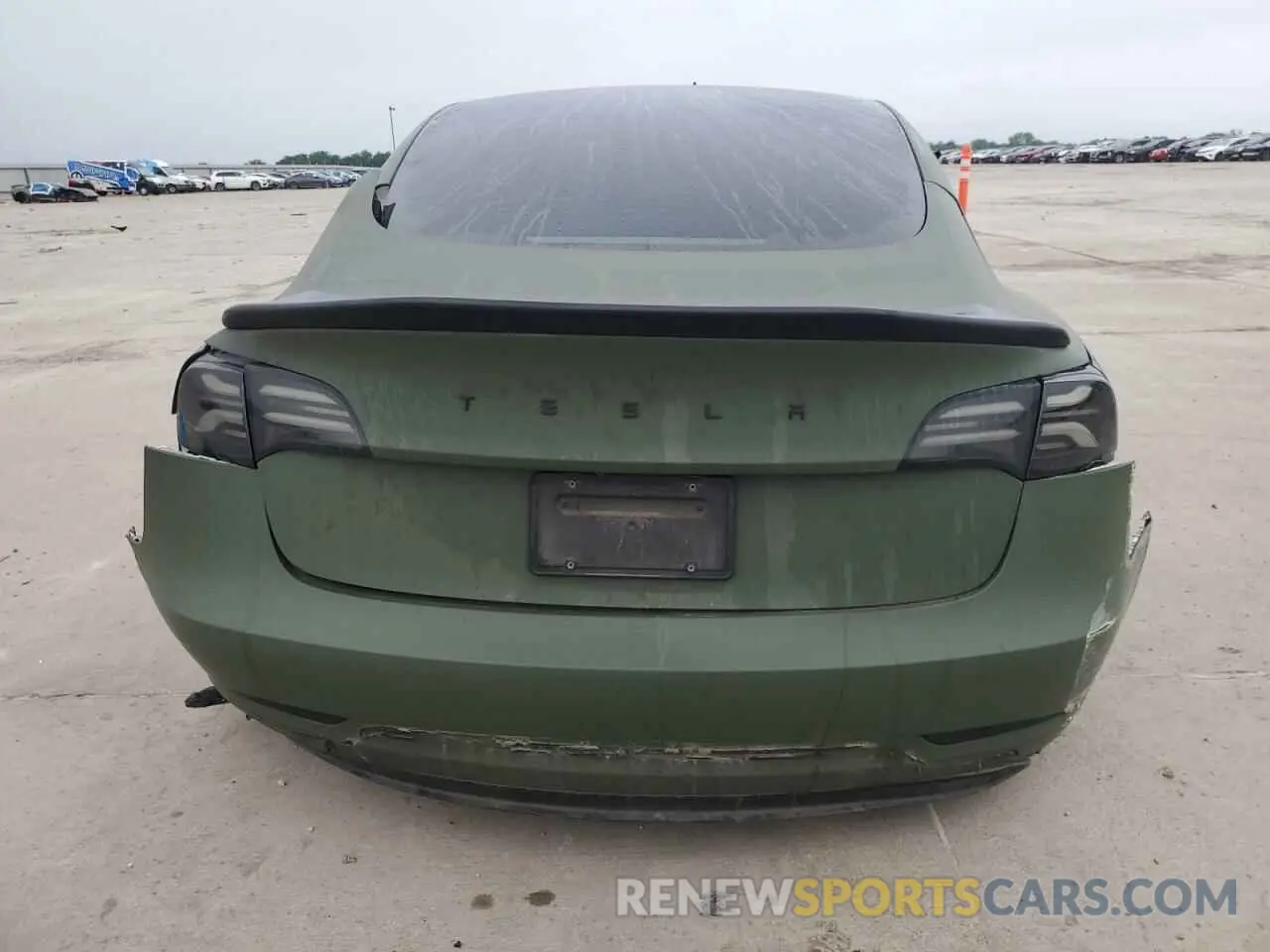 6 Photograph of a damaged car 5YJ3E1EA4MF977784 TESLA MODEL 3 2021
