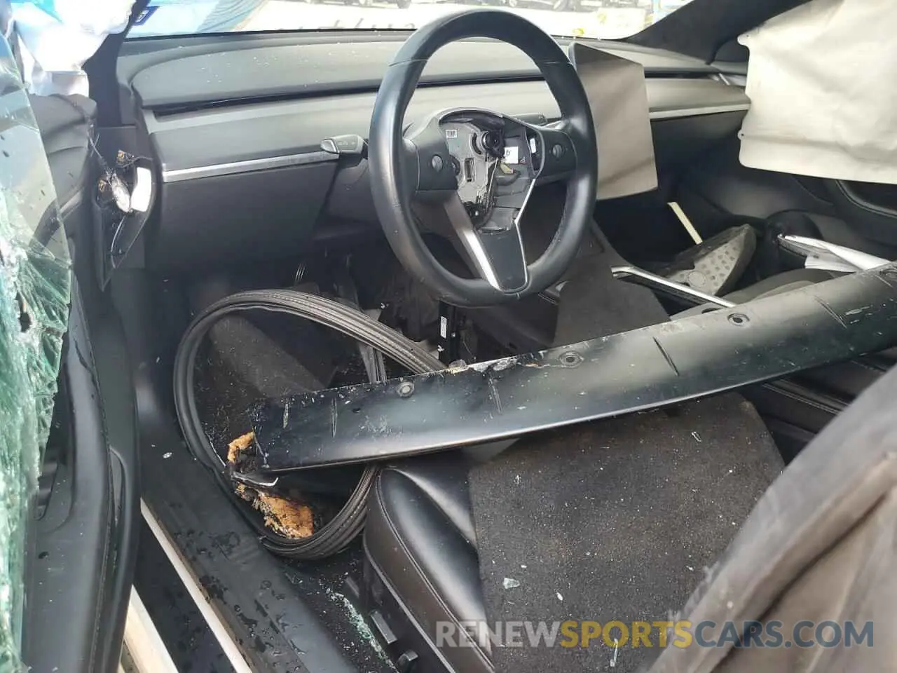 8 Photograph of a damaged car 5YJ3E1EA4MF977784 TESLA MODEL 3 2021