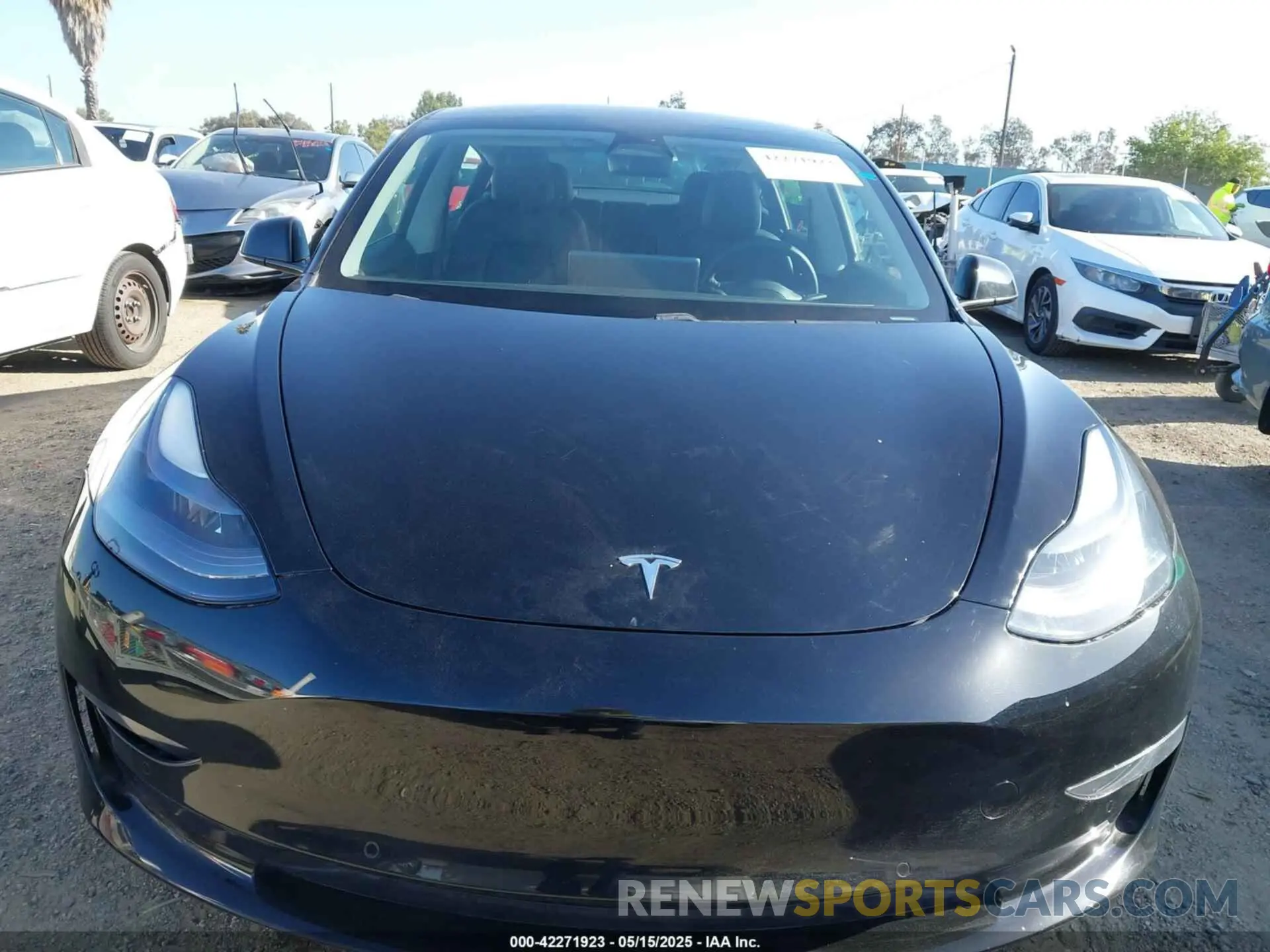 12 Photograph of a damaged car 5YJ3E1EA4MF982032 TESLA MODEL 3 2021