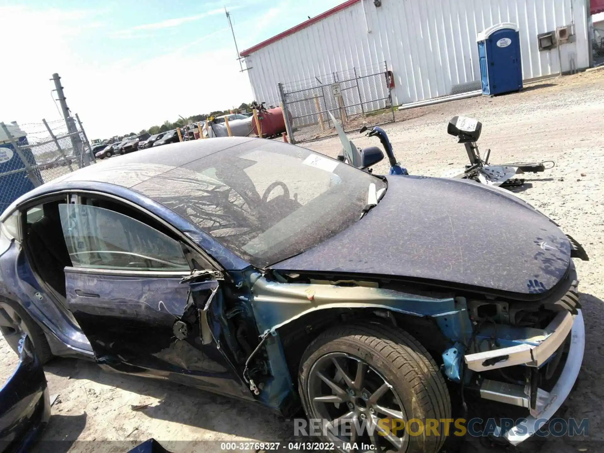 6 Photograph of a damaged car 5YJ3E1EA4MF986226 TESLA MODEL 3 2021