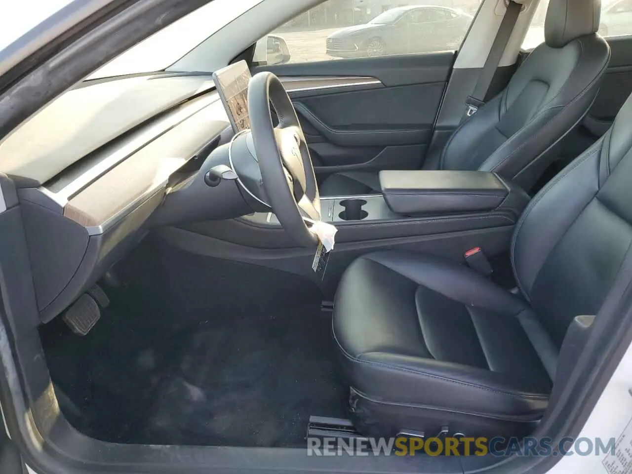 7 Photograph of a damaged car 5YJ3E1EA5MF018216 TESLA MODEL 3 2021