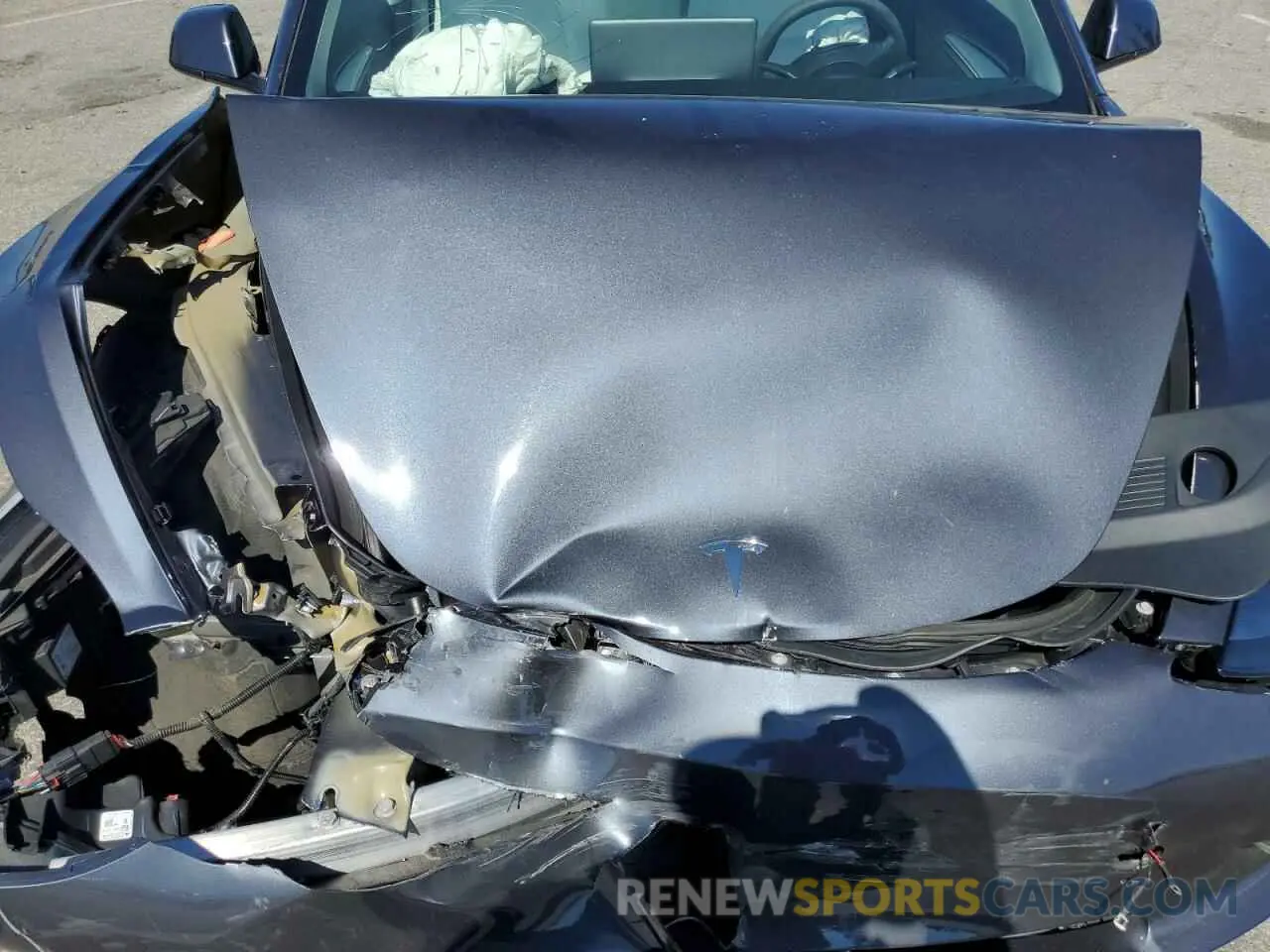 11 Photograph of a damaged car 5YJ3E1EA5MF018751 TESLA MODEL 3 2021