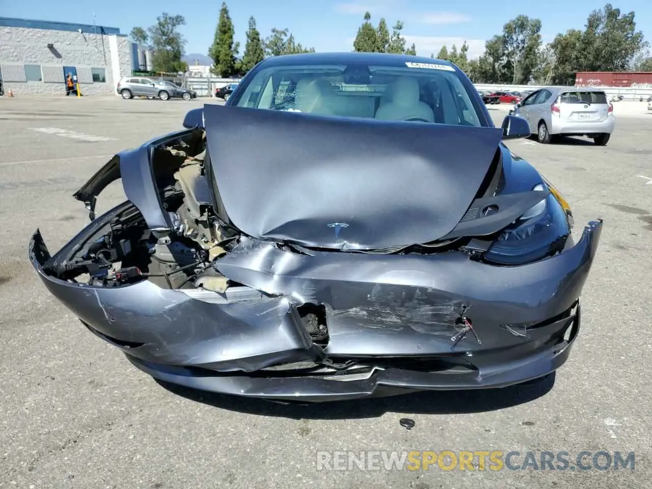 5 Photograph of a damaged car 5YJ3E1EA5MF018751 TESLA MODEL 3 2021