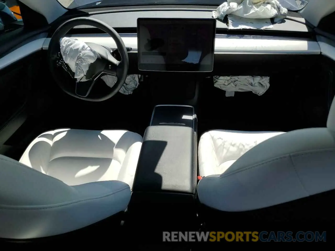 8 Photograph of a damaged car 5YJ3E1EA5MF018751 TESLA MODEL 3 2021