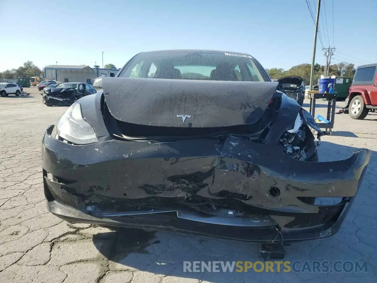 5 Photograph of a damaged car 5YJ3E1EA5MF047652 TESLA MODEL 3 2021