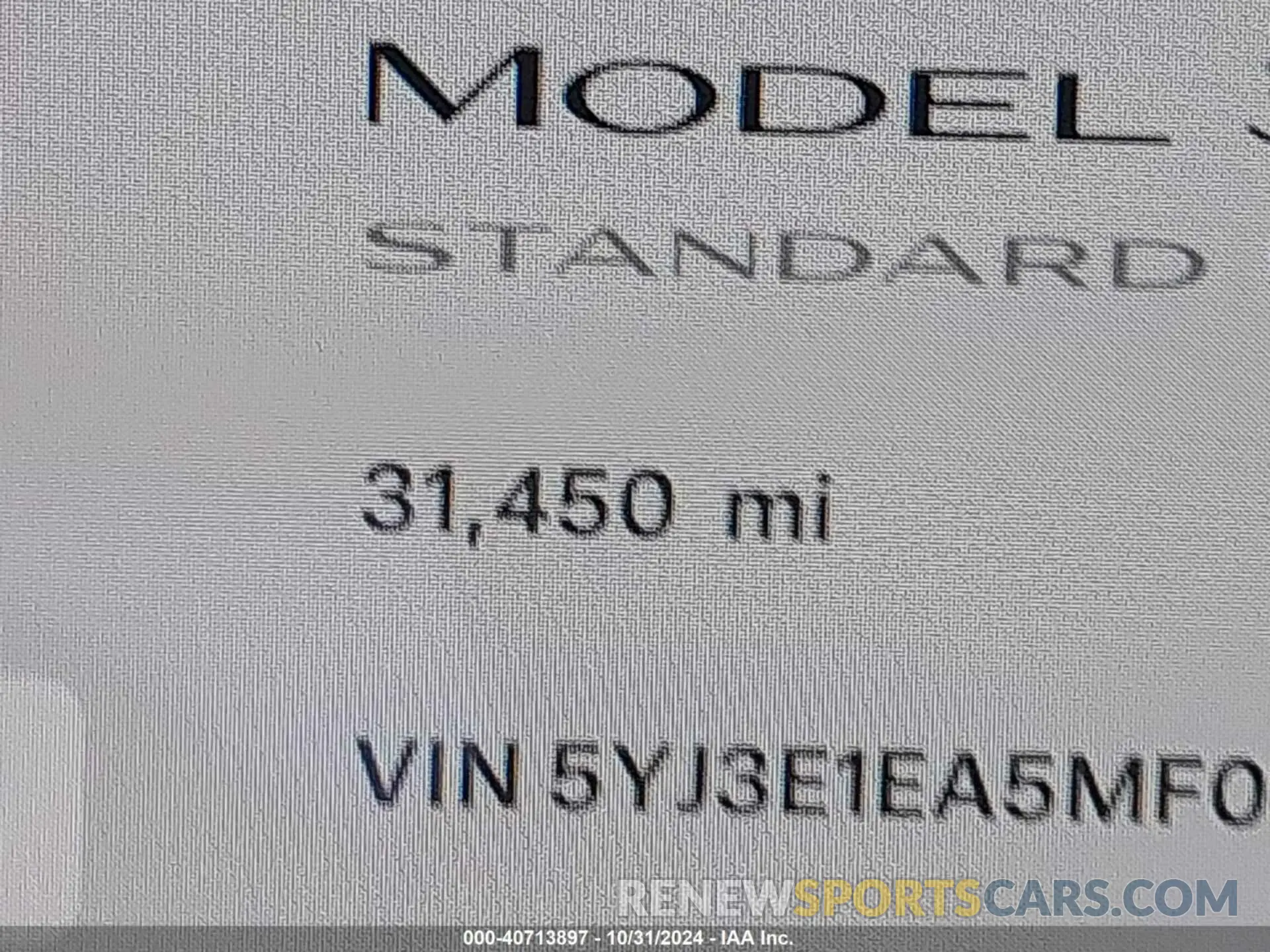 16 Photograph of a damaged car 5YJ3E1EA5MF054262 TESLA MODEL 3 2021