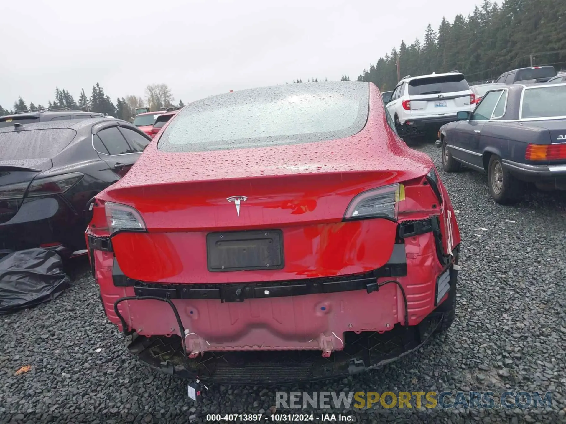 17 Photograph of a damaged car 5YJ3E1EA5MF054262 TESLA MODEL 3 2021