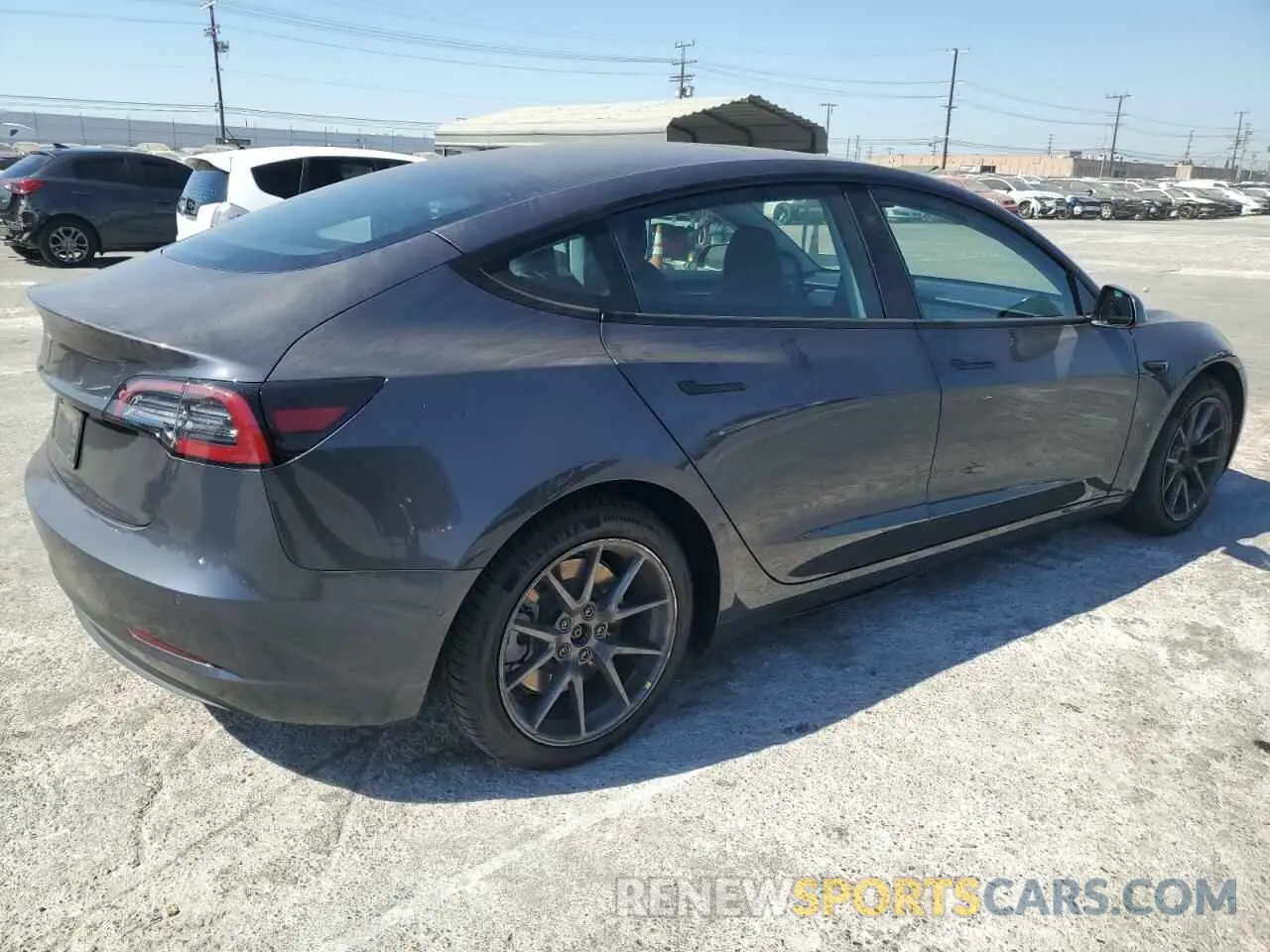 3 Photograph of a damaged car 5YJ3E1EA5MF068839 TESLA MODEL 3 2021