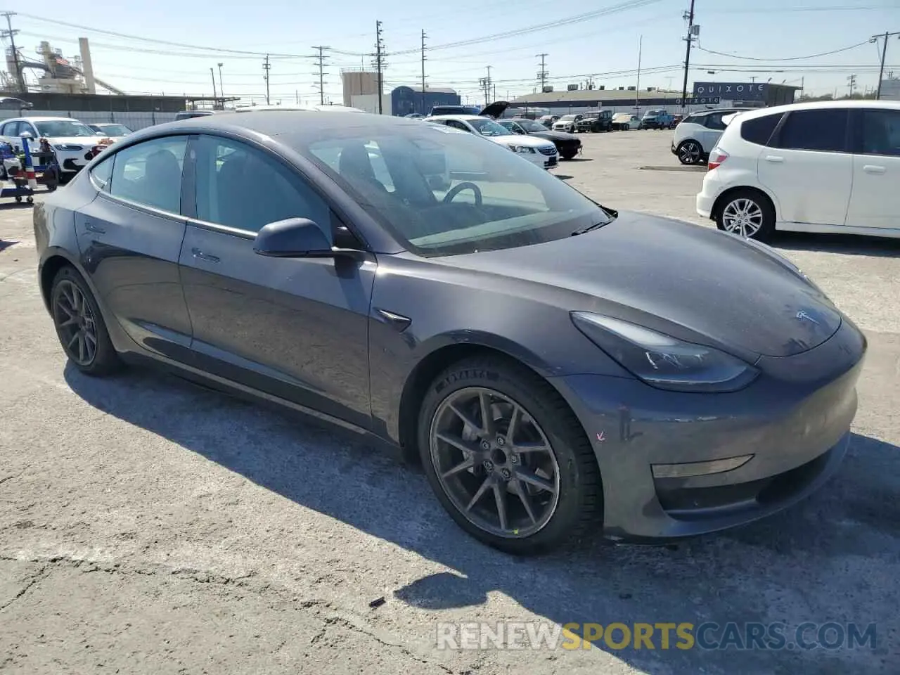 4 Photograph of a damaged car 5YJ3E1EA5MF068839 TESLA MODEL 3 2021