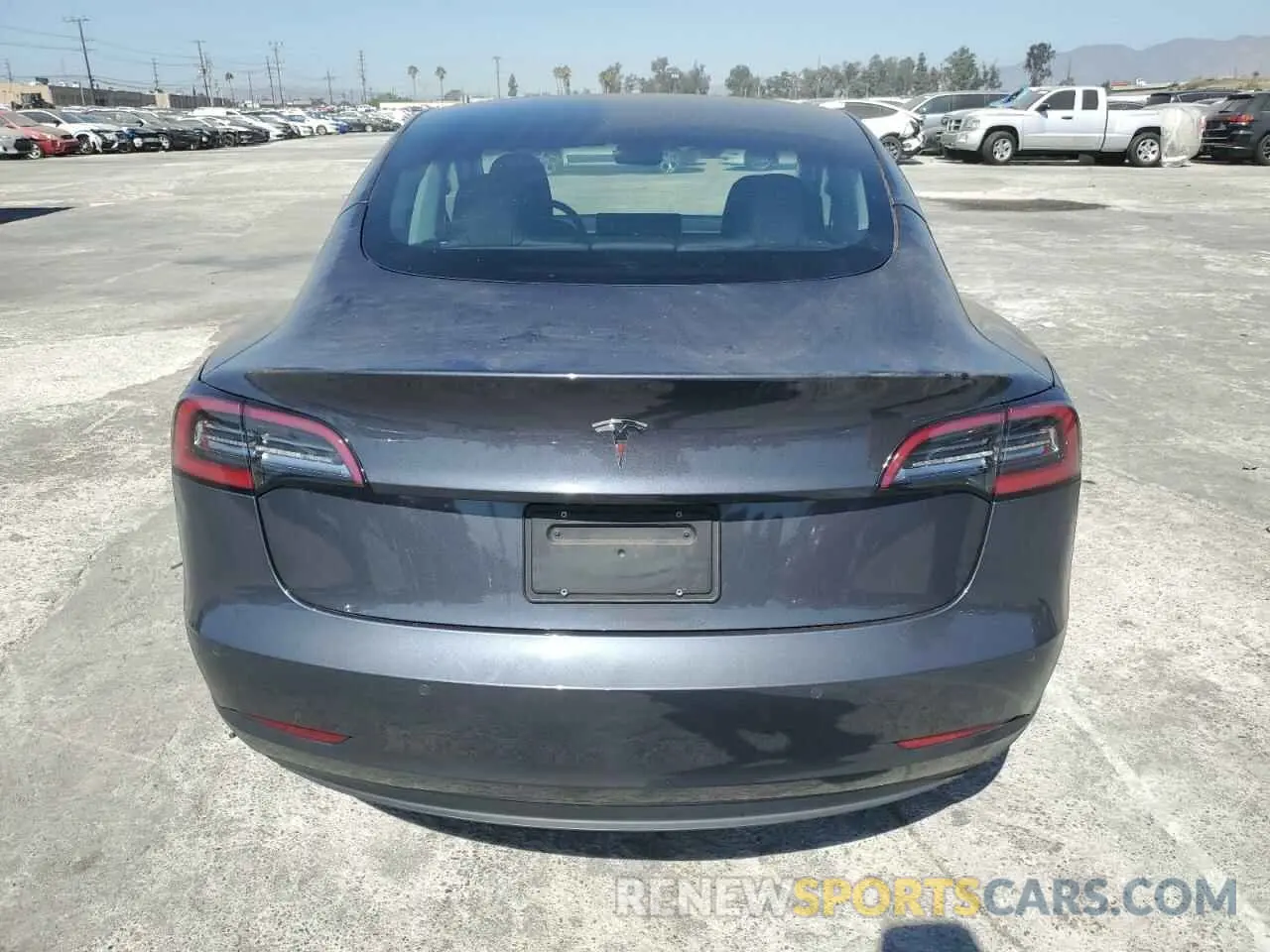 6 Photograph of a damaged car 5YJ3E1EA5MF068839 TESLA MODEL 3 2021