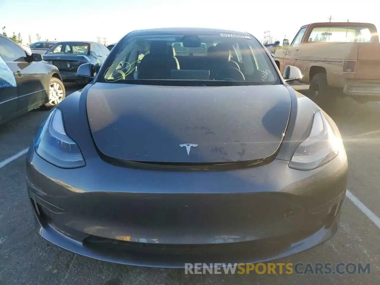 5 Photograph of a damaged car 5YJ3E1EA5MF074706 TESLA MODEL 3 2021