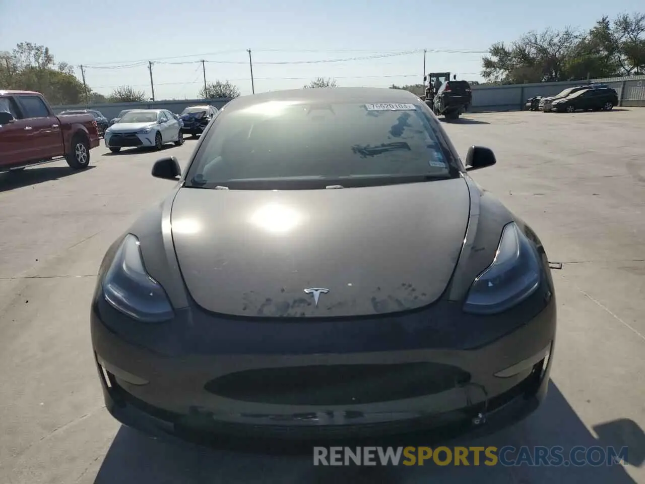 5 Photograph of a damaged car 5YJ3E1EA5MF084376 TESLA MODEL 3 2021