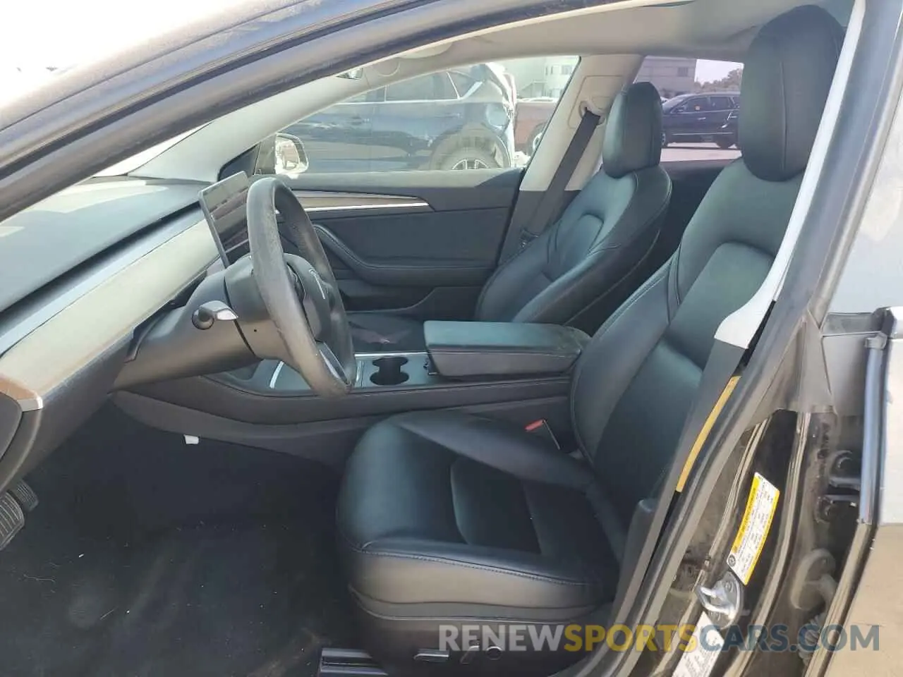 7 Photograph of a damaged car 5YJ3E1EA5MF084376 TESLA MODEL 3 2021