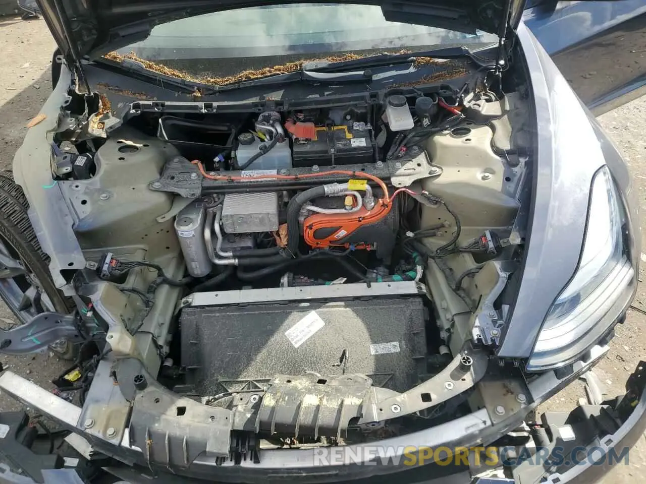 12 Photograph of a damaged car 5YJ3E1EA5MF087892 TESLA MODEL 3 2021
