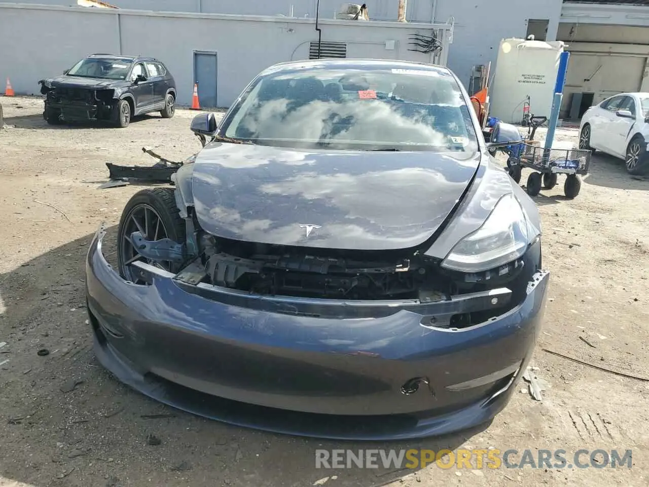 5 Photograph of a damaged car 5YJ3E1EA5MF087892 TESLA MODEL 3 2021