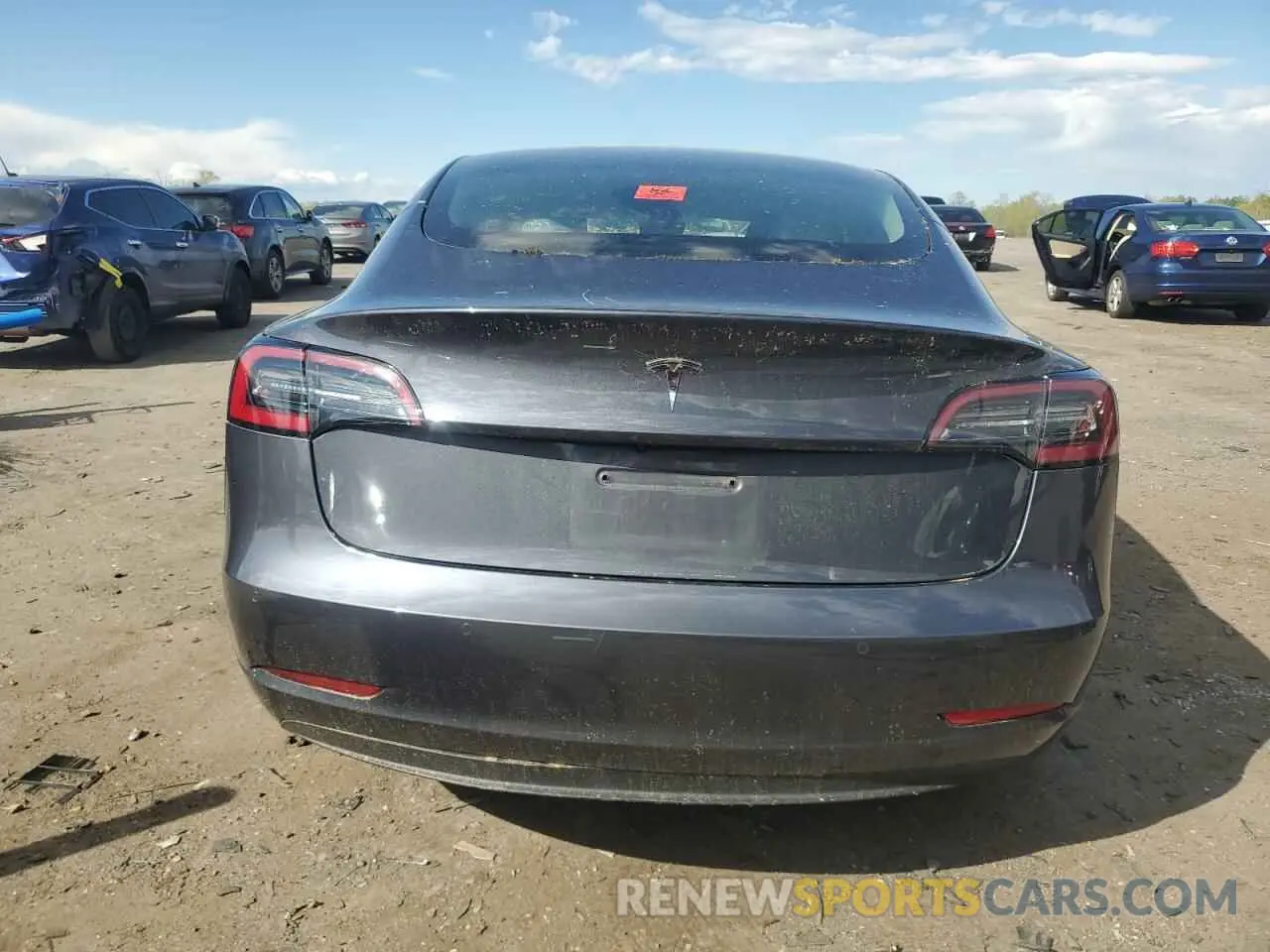 6 Photograph of a damaged car 5YJ3E1EA5MF087892 TESLA MODEL 3 2021