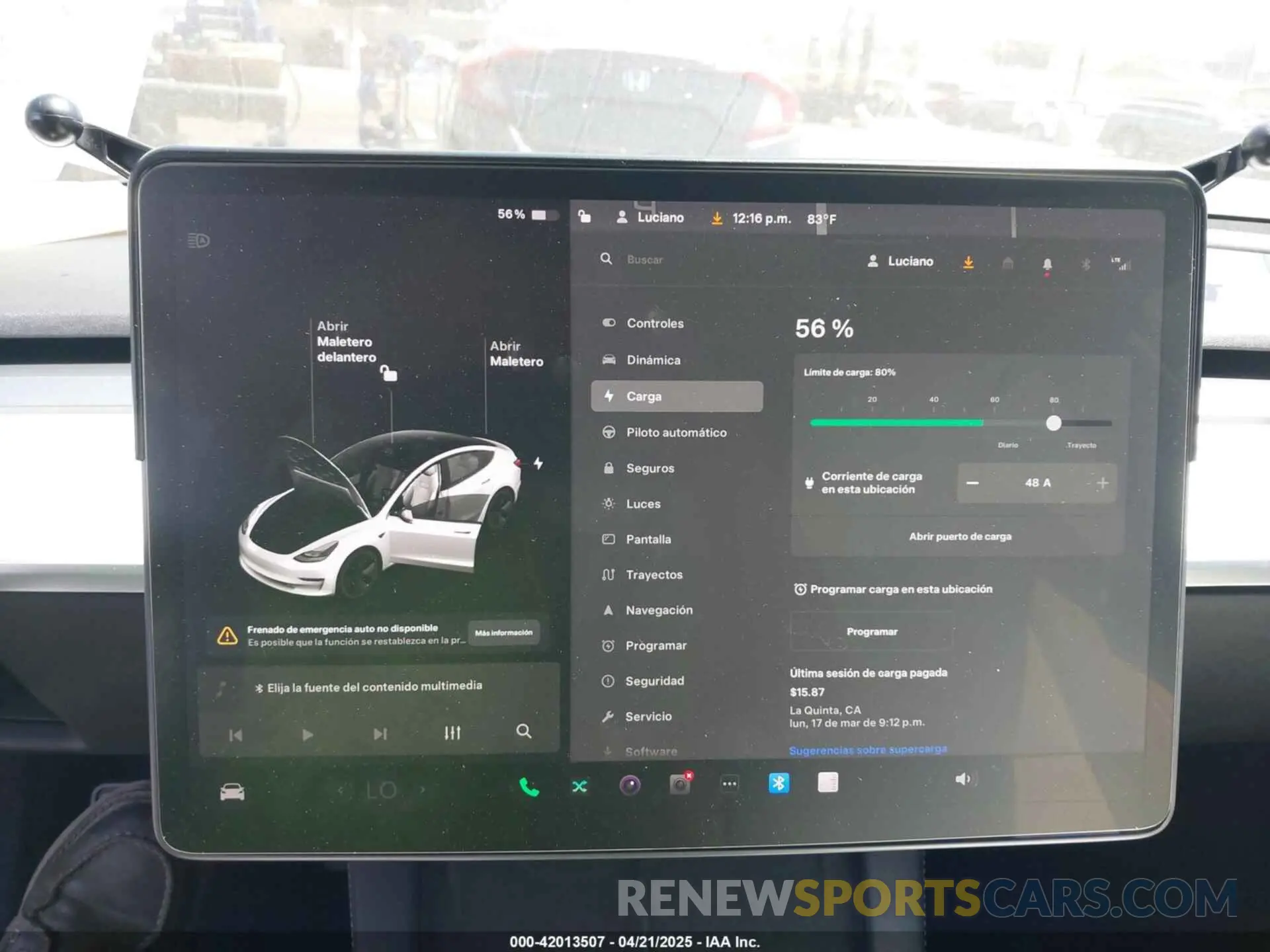 18 Photograph of a damaged car 5YJ3E1EA5MF097354 TESLA MODEL 3 2021