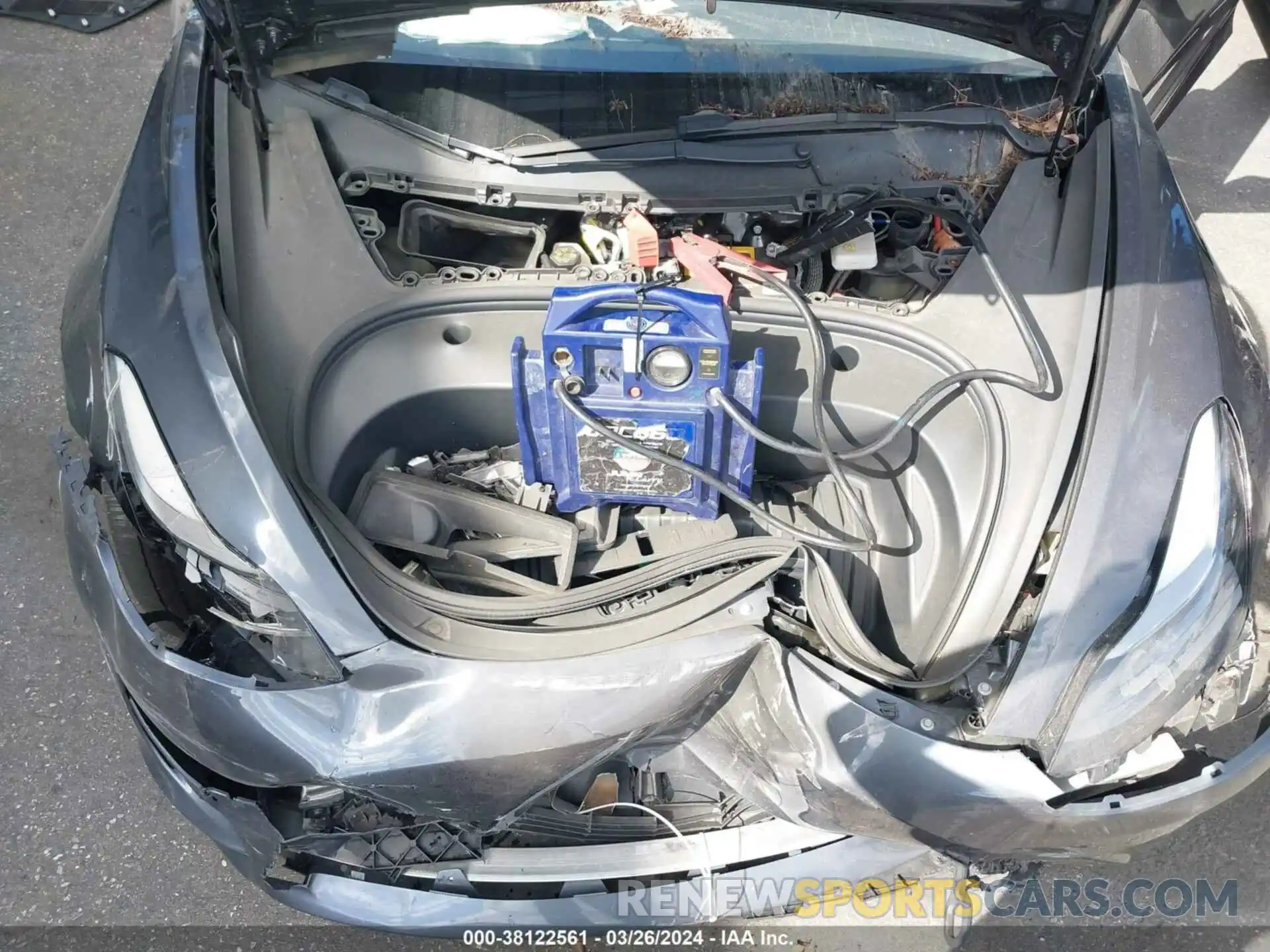 10 Photograph of a damaged car 5YJ3E1EA5MF098309 TESLA MODEL 3 2021