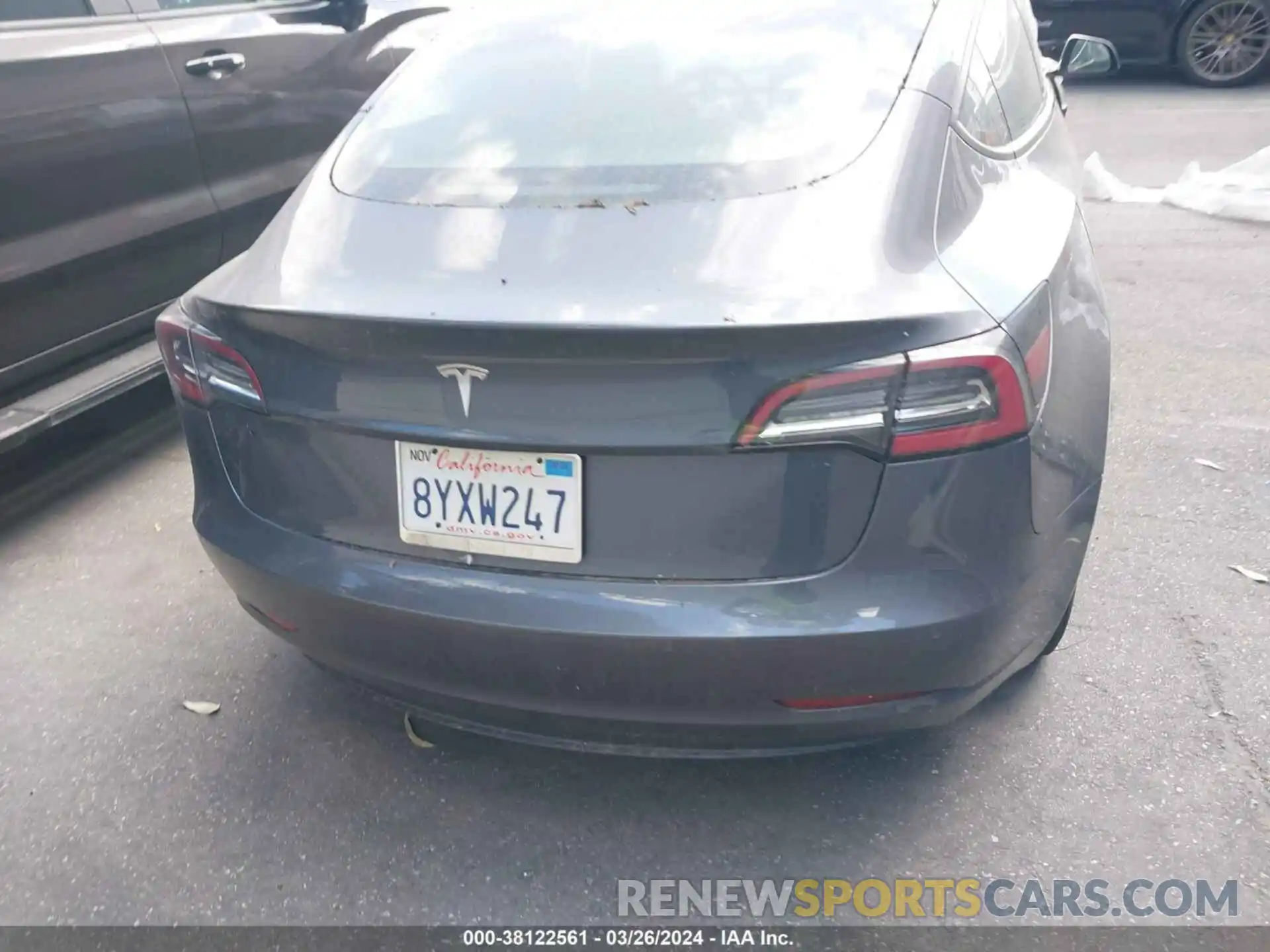 17 Photograph of a damaged car 5YJ3E1EA5MF098309 TESLA MODEL 3 2021