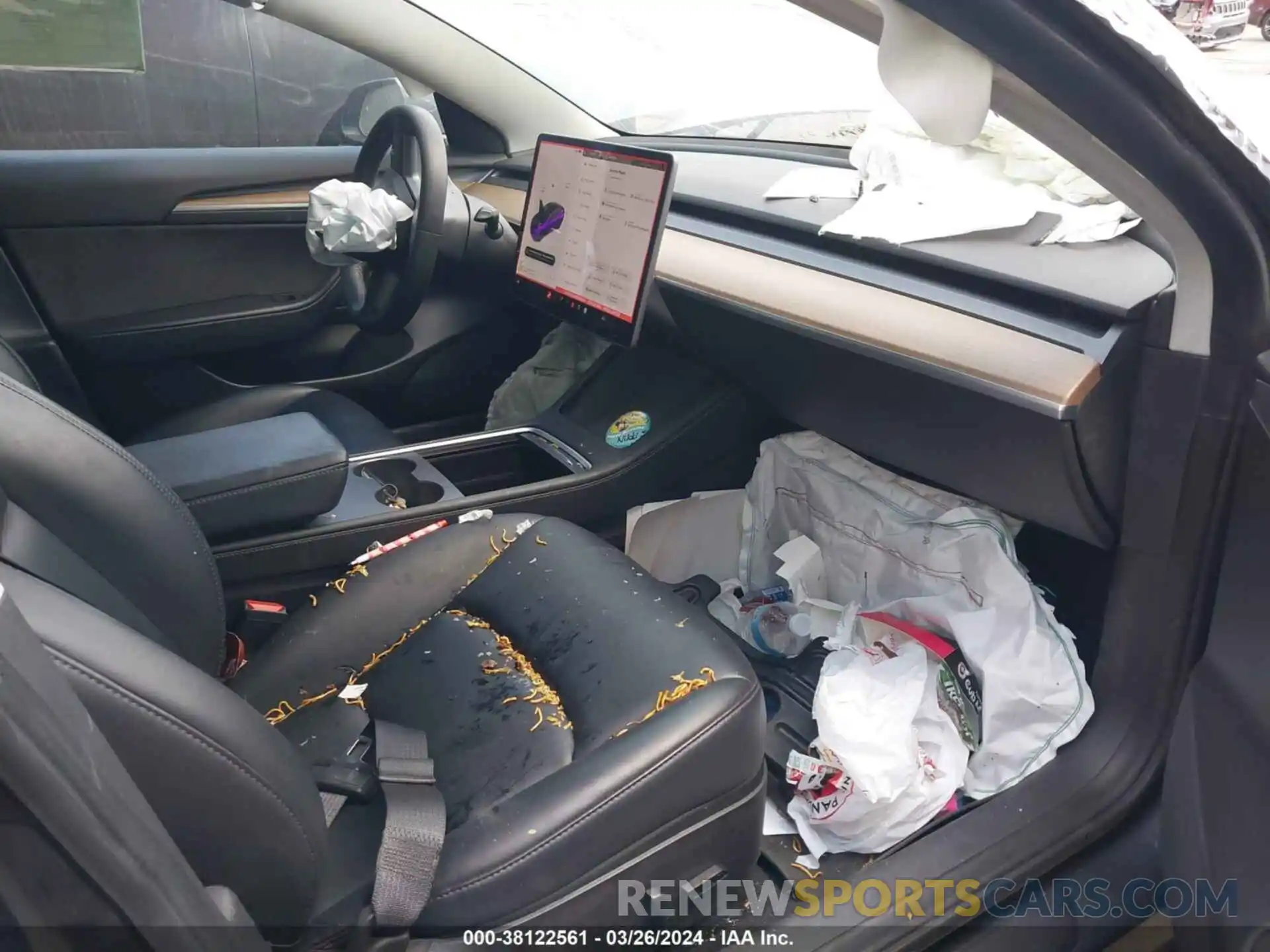 5 Photograph of a damaged car 5YJ3E1EA5MF098309 TESLA MODEL 3 2021