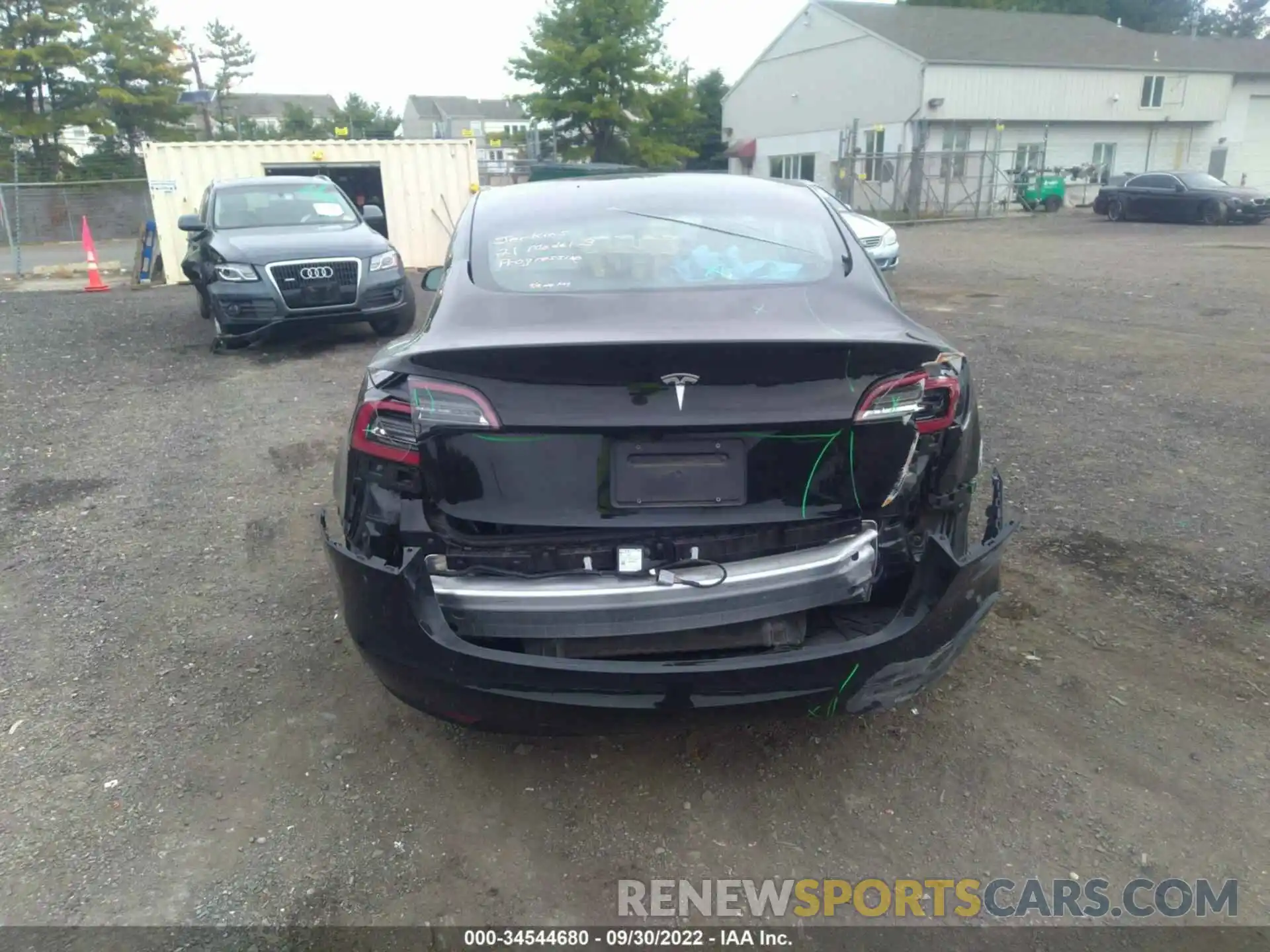 6 Photograph of a damaged car 5YJ3E1EA5MF098732 TESLA MODEL 3 2021