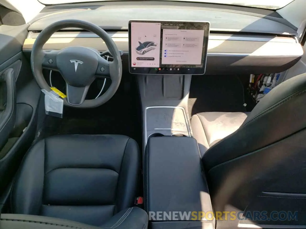 8 Photograph of a damaged car 5YJ3E1EA5MF849215 TESLA MODEL 3 2021
