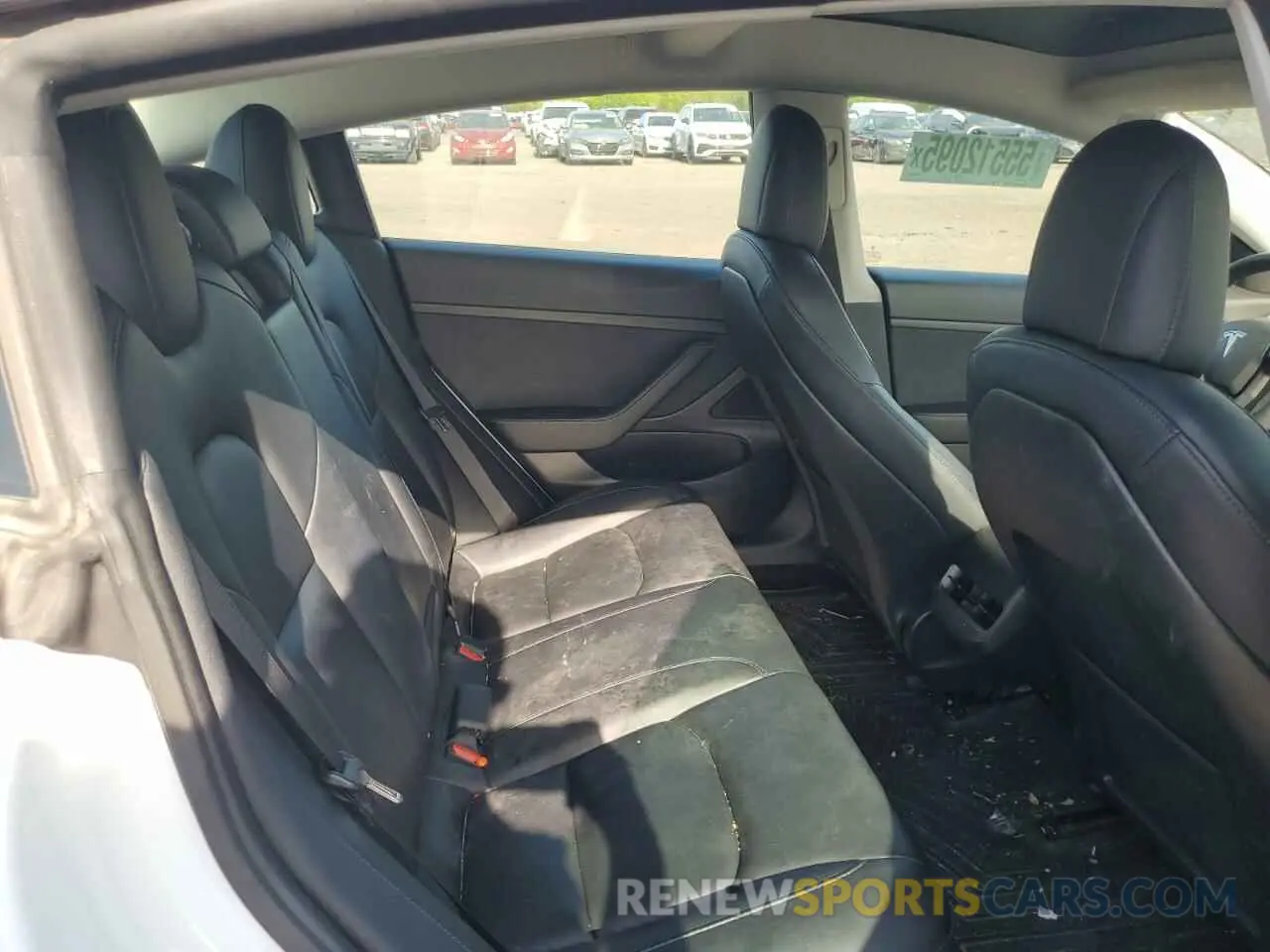 10 Photograph of a damaged car 5YJ3E1EA5MF854785 TESLA MODEL 3 2021