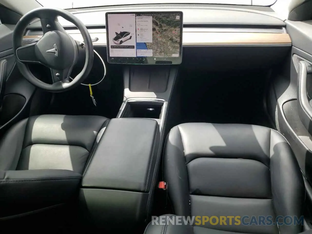 8 Photograph of a damaged car 5YJ3E1EA5MF874213 TESLA MODEL 3 2021