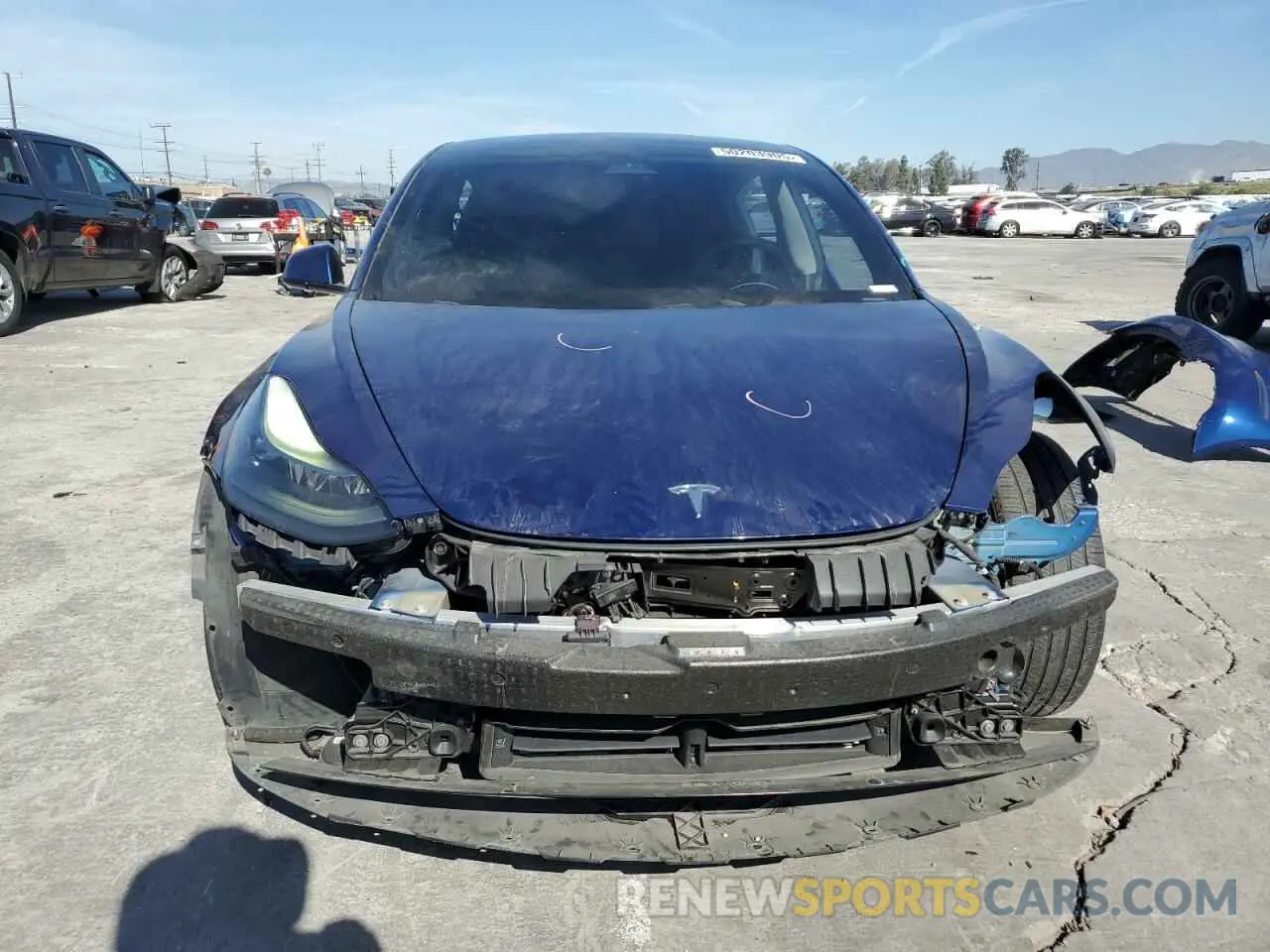 5 Photograph of a damaged car 5YJ3E1EA5MF876298 TESLA MODEL 3 2021