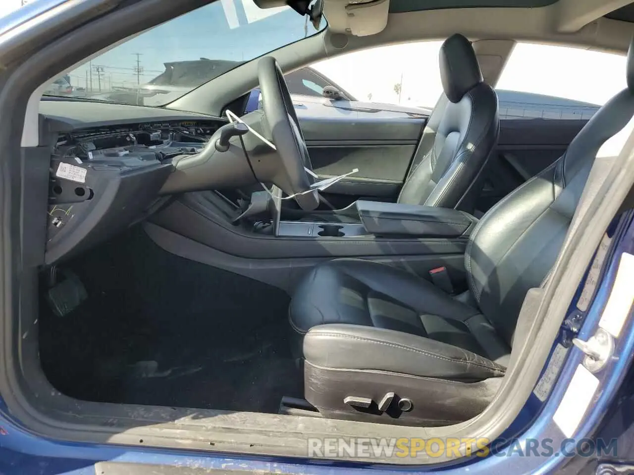 7 Photograph of a damaged car 5YJ3E1EA5MF876298 TESLA MODEL 3 2021