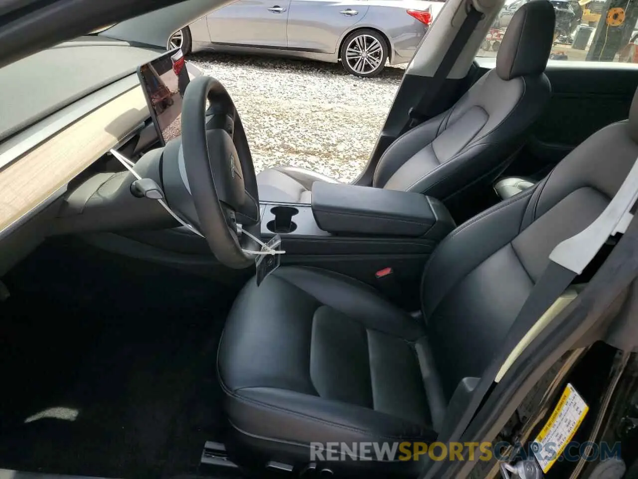 7 Photograph of a damaged car 5YJ3E1EA5MF908067 TESLA MODEL 3 2021