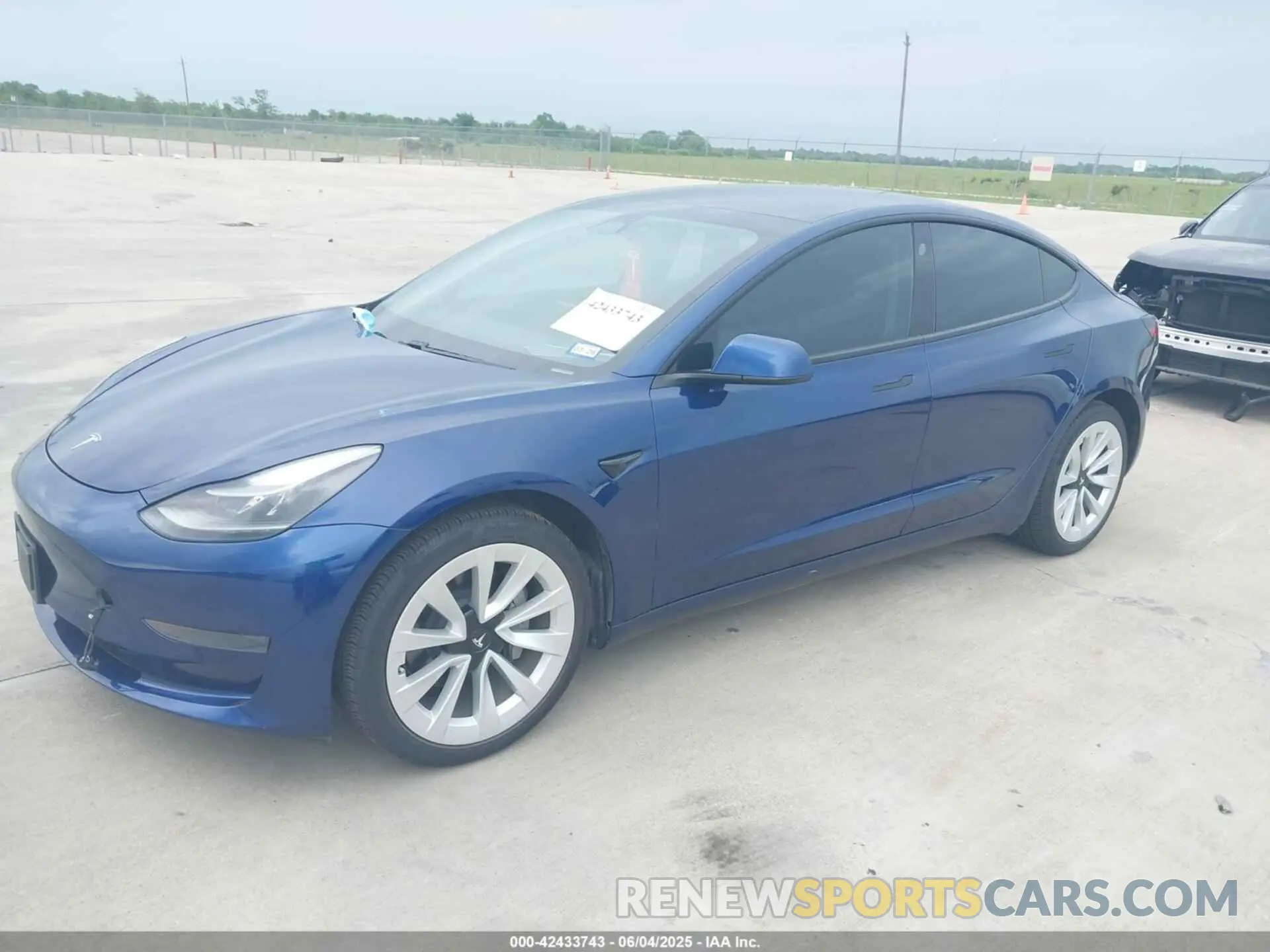 2 Photograph of a damaged car 5YJ3E1EA5MF920719 TESLA MODEL 3 2021