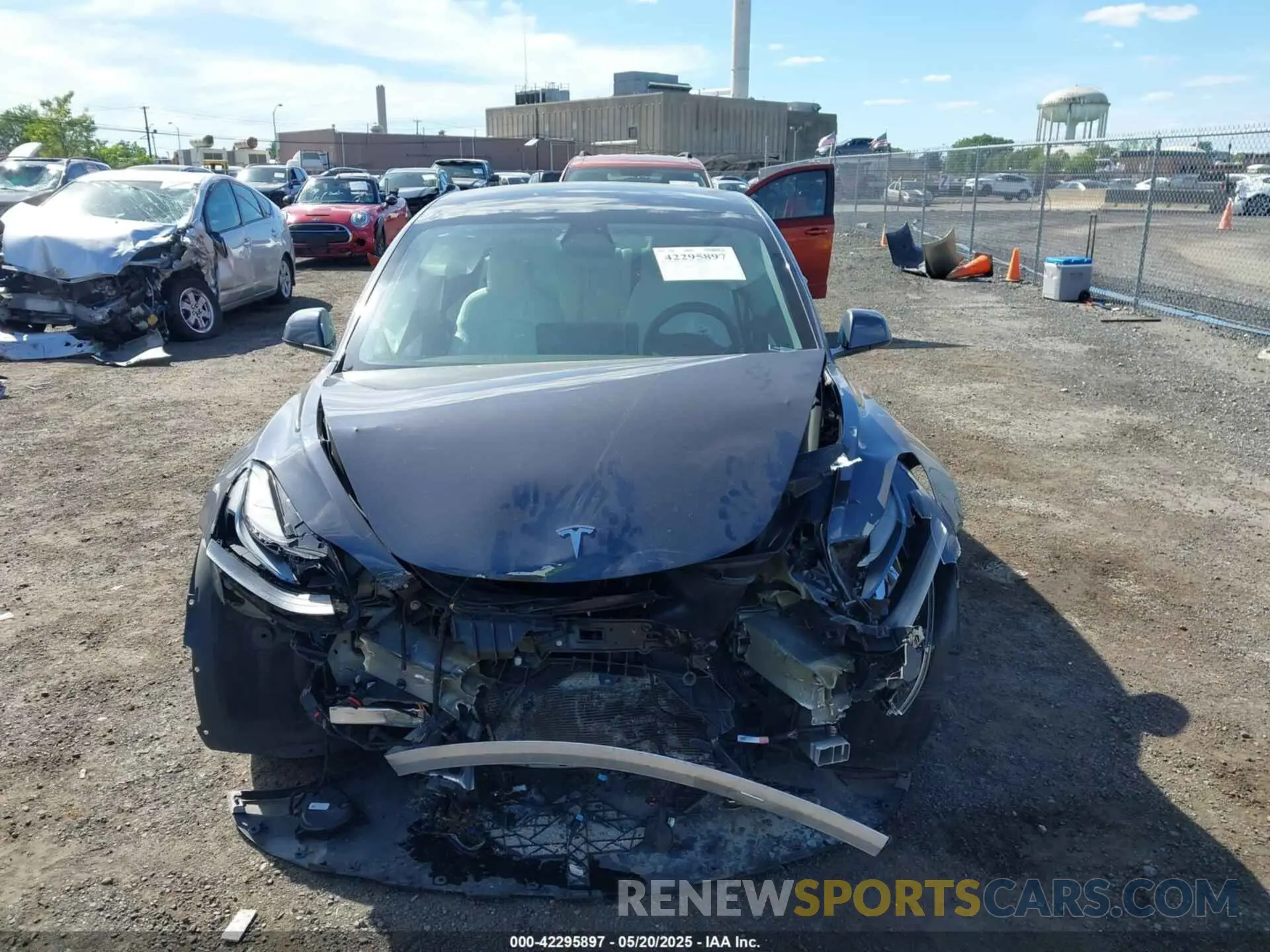 12 Photograph of a damaged car 5YJ3E1EA5MF920820 TESLA MODEL 3 2021