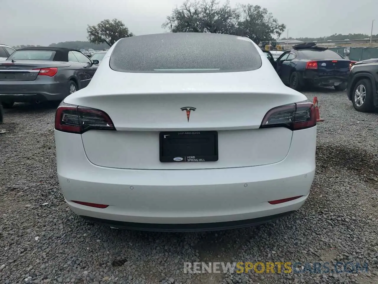 6 Photograph of a damaged car 5YJ3E1EA5MF922132 TESLA MODEL 3 2021