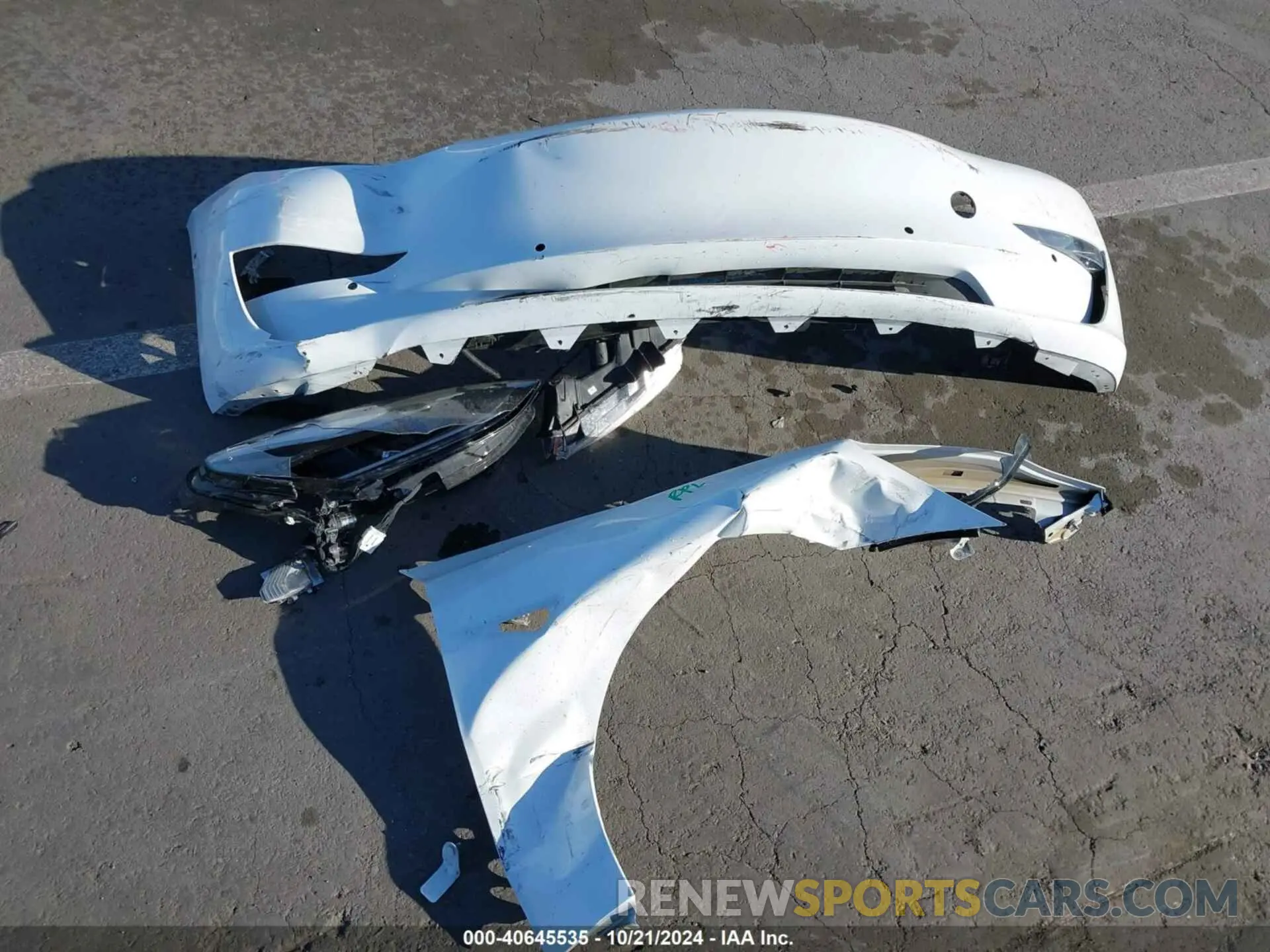 12 Photograph of a damaged car 5YJ3E1EA5MF942994 TESLA MODEL 3 2021