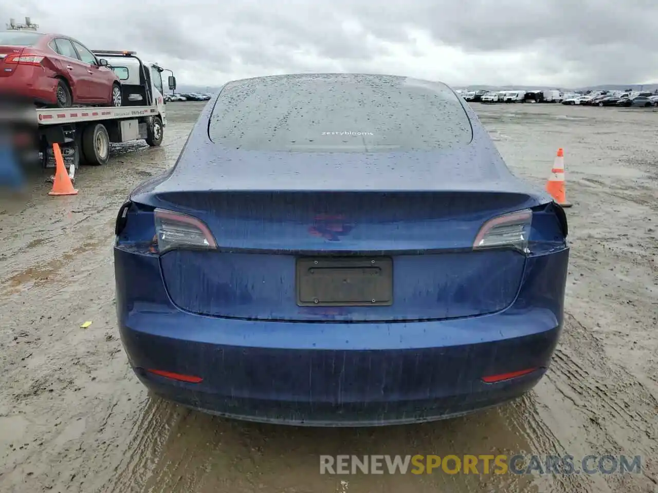 6 Photograph of a damaged car 5YJ3E1EA5MF943241 TESLA MODEL 3 2021