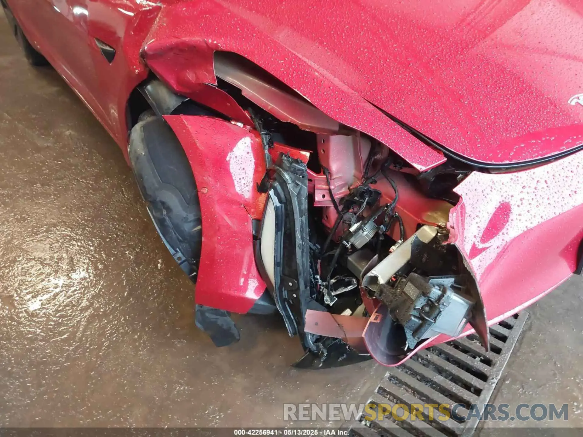 6 Photograph of a damaged car 5YJ3E1EA5MF955633 TESLA MODEL 3 2021