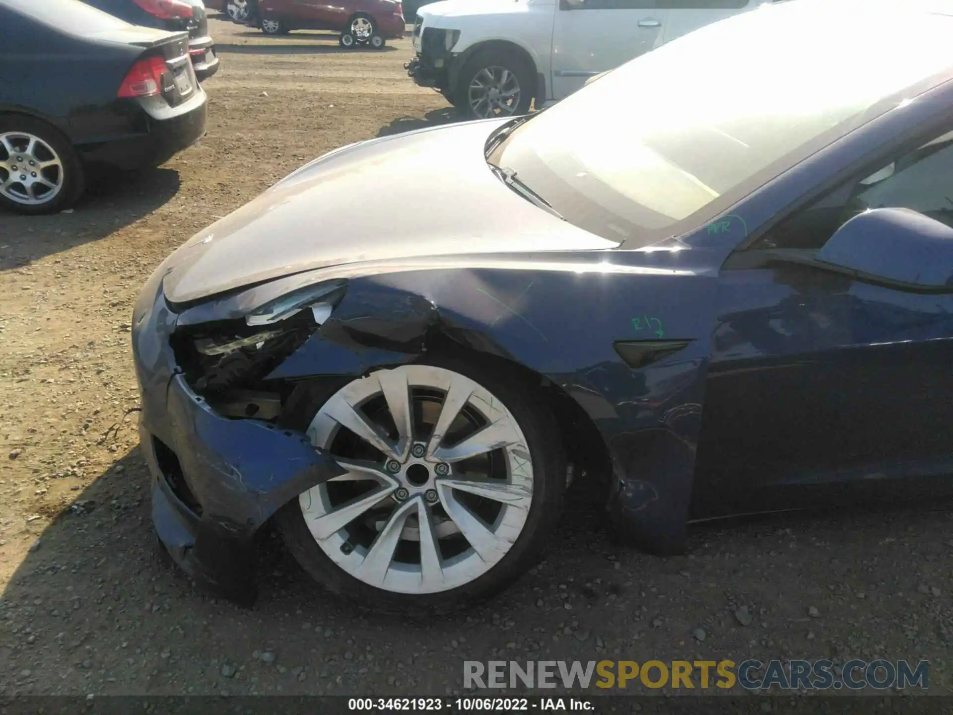 6 Photograph of a damaged car 5YJ3E1EA5MF961691 TESLA MODEL 3 2021