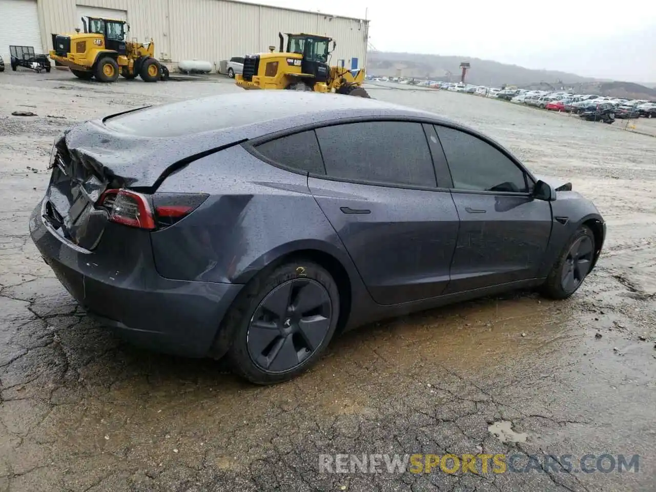 3 Photograph of a damaged car 5YJ3E1EA5MF973128 TESLA MODEL 3 2021