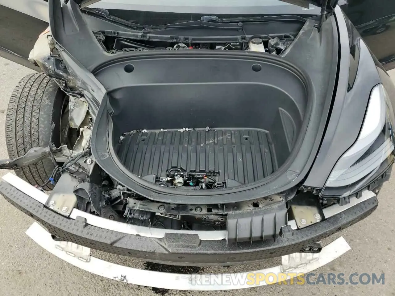 13 Photograph of a damaged car 5YJ3E1EA5MF998482 TESLA MODEL 3 2021