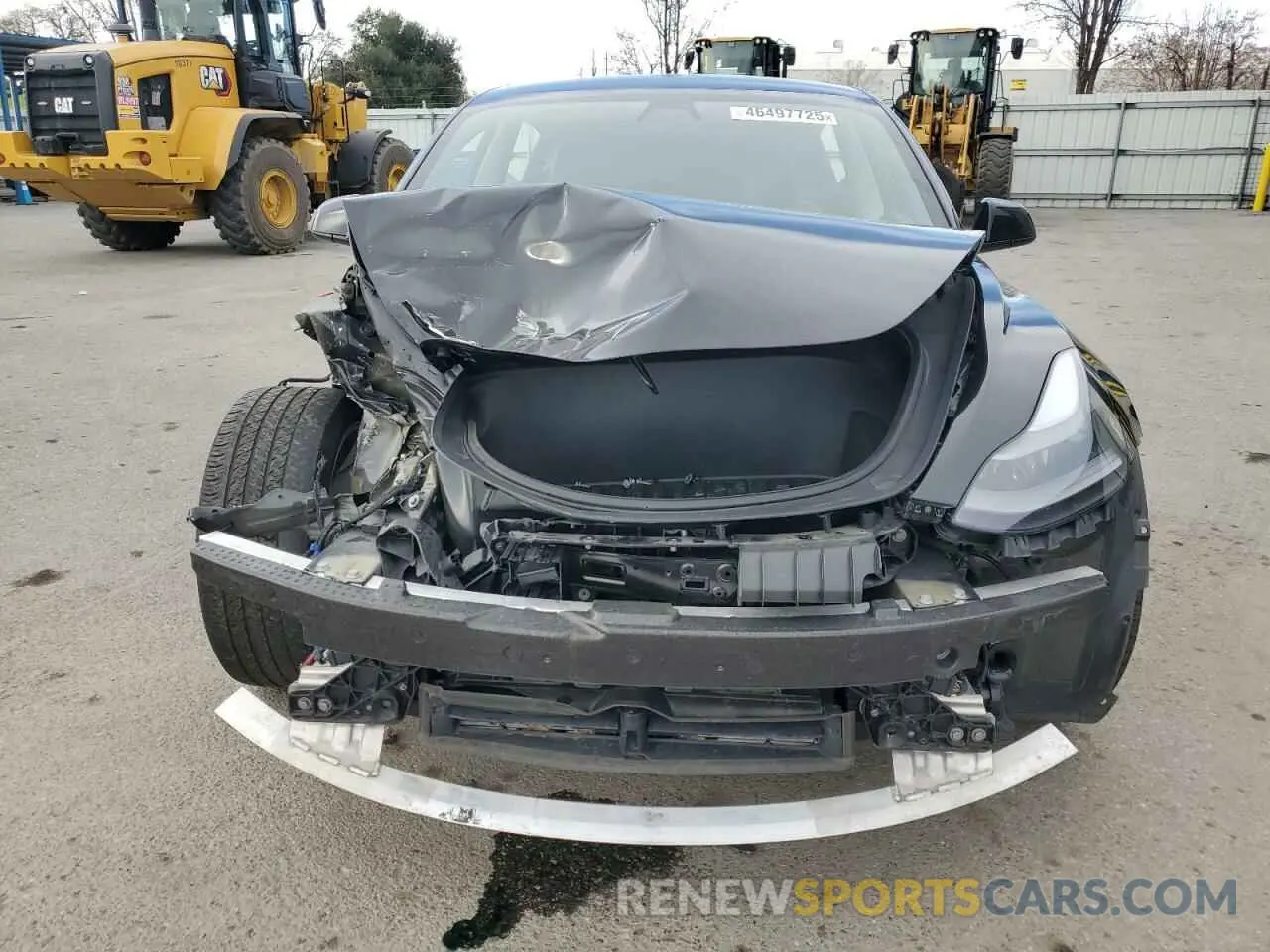 5 Photograph of a damaged car 5YJ3E1EA5MF998482 TESLA MODEL 3 2021