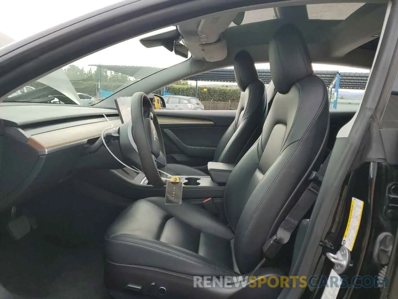 7 Photograph of a damaged car 5YJ3E1EA5MF998482 TESLA MODEL 3 2021