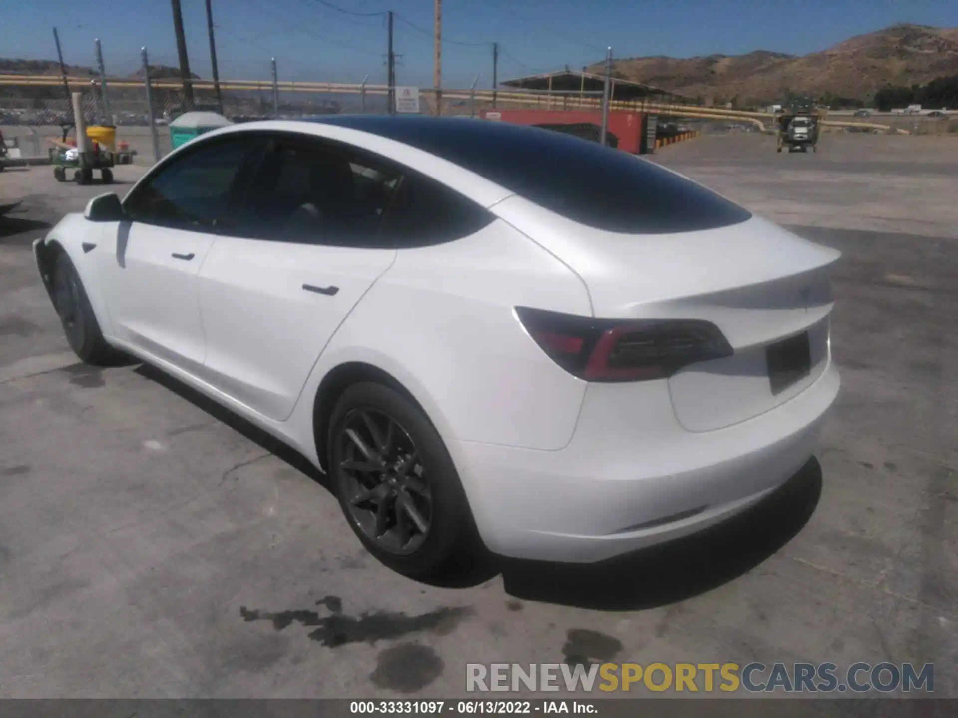 3 Photograph of a damaged car 5YJ3E1EA6MF000789 TESLA MODEL 3 2021