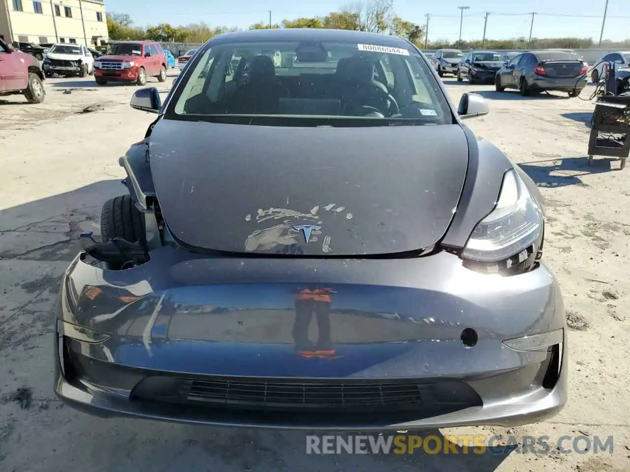 5 Photograph of a damaged car 5YJ3E1EA6MF017981 TESLA MODEL 3 2021