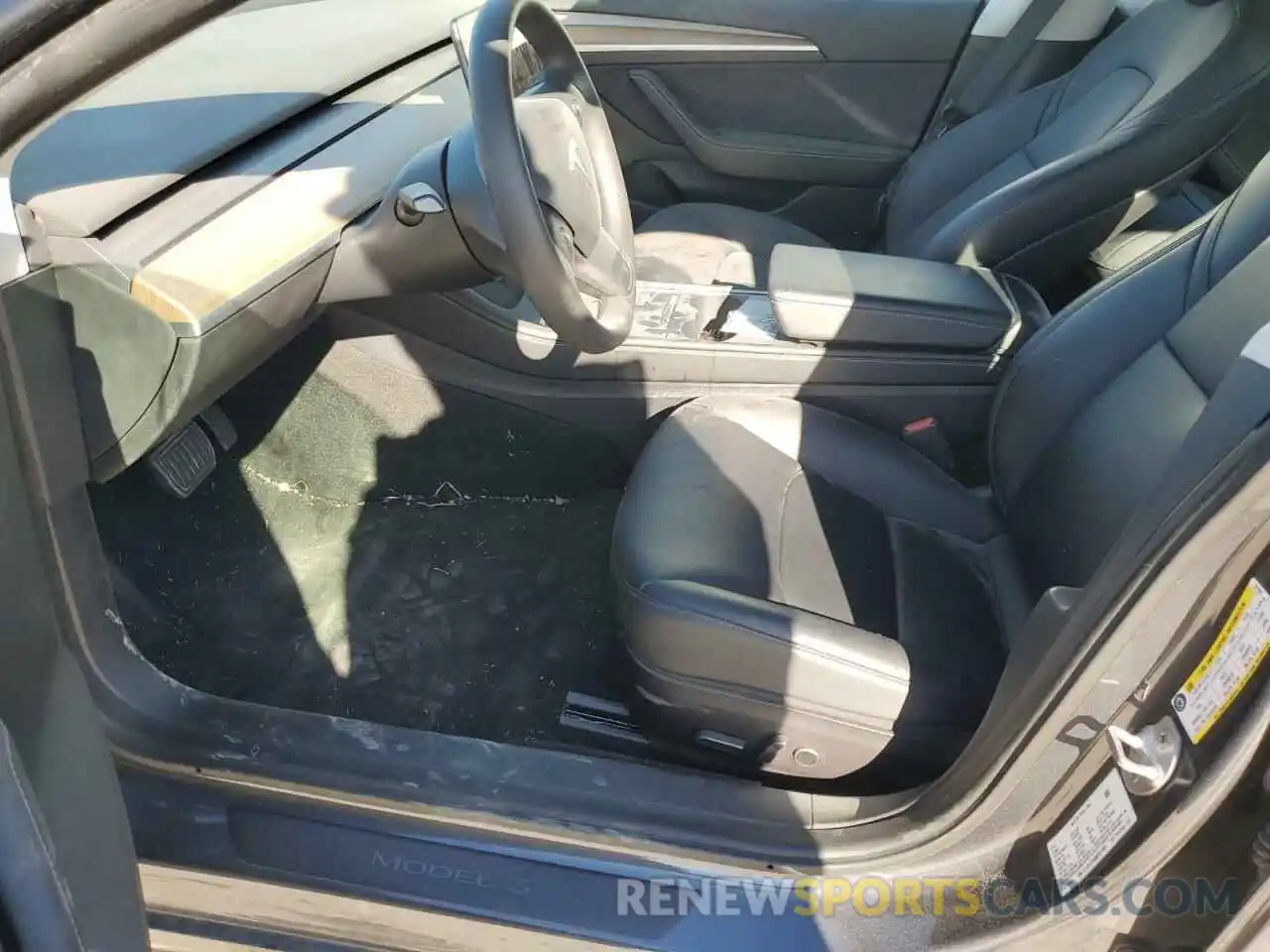 7 Photograph of a damaged car 5YJ3E1EA6MF017981 TESLA MODEL 3 2021